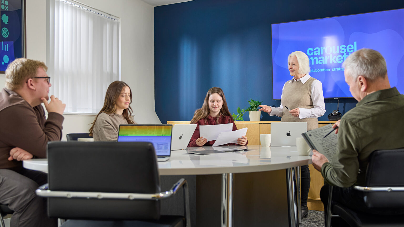 Strategy with our dedicated team