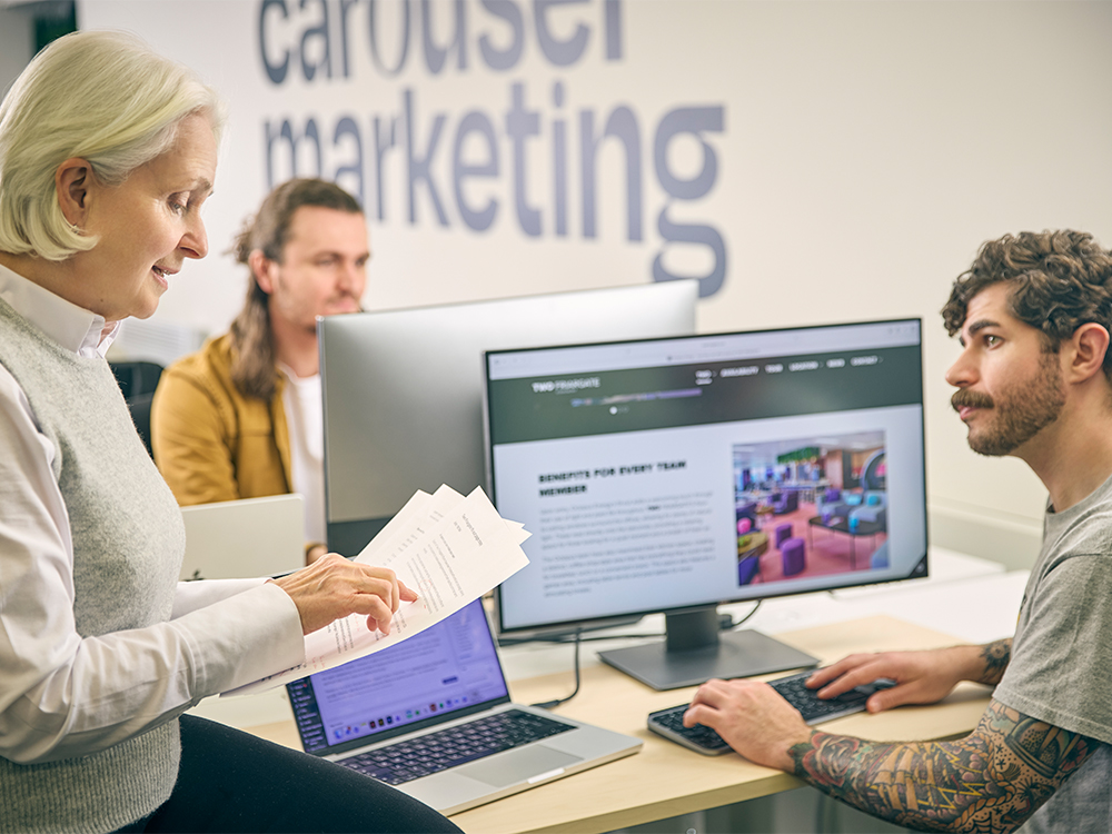 Content driven by ideas and feedback