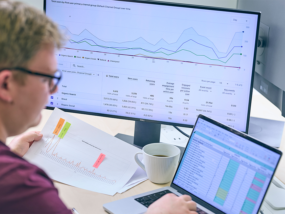 Analysing data and building reports at Carousel Marketing